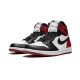 Cheap Air Jordans 1 Retro High OG Black Toe WHITE/BLACK-VARSITY RED Mens 555088 125