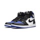 Cheap Air Jordans 1 Retro High OG "Royal Toe" BLACK/WHITE-GAME ROYAL-BLACK Mens 555088 041