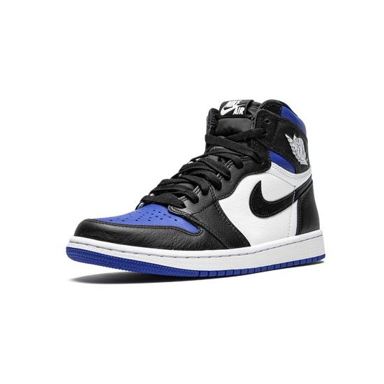 Cheap Air Jordans 1 Retro High OG Royal Toe BLACK/WHITE-GAME ROYAL-BLACK Mens 555088 041