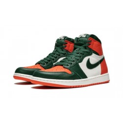 Cheap Air Jordans 1 Retro High OG "Solefly" SAIL/FIR-TEAM ORANGE Mens AV3905 138