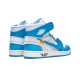 Cheap Air Jordans 1 High "UNC" WHITE/DARK POWDER BLUE-CONE Mens AQ0818 148