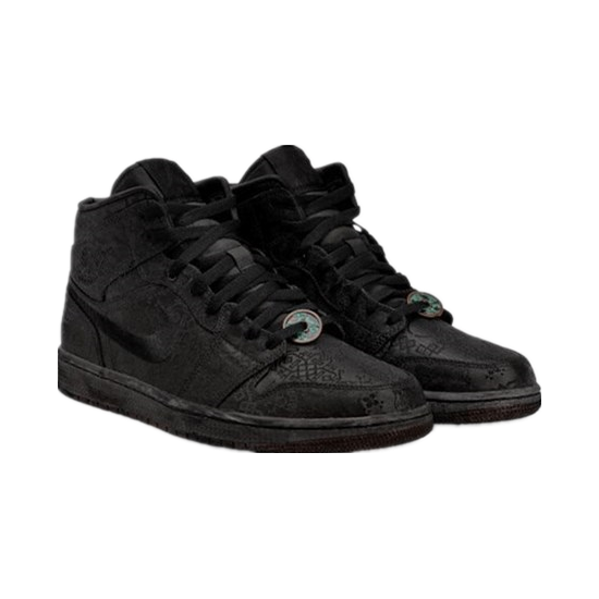 Cheap Air Jordans 1 Mid X CLOT Black