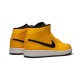 Cheap Air Jordans 1 Mid Taxi Yellow UNIVERSITY GOLD/BLACK-WHITE Mens 554724 700