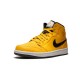 Cheap Air Jordans 1 Mid Taxi Yellow UNIVERSITY GOLD/BLACK-WHITE Mens 554724 700