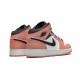 Cheap Air Jordans 1 Mid Pink Quartz PINK QUARTZ/DK SMOKE GREY Youth 555112 603