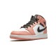 Cheap Air Jordans 1 Mid Pink Quartz PINK QUARTZ/DK SMOKE GREY Youth 555112 603