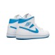 Cheap Air Jordans 1 Mid Sail Light Blue UNIVERSITY BLUE/WHITE Womens BQ6472 114