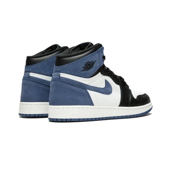 Cheap Air Jordans 1 Retro High OG Blue Moon SUMMIT WHITE/BLUE MOON-BLACK Mens 575441 115