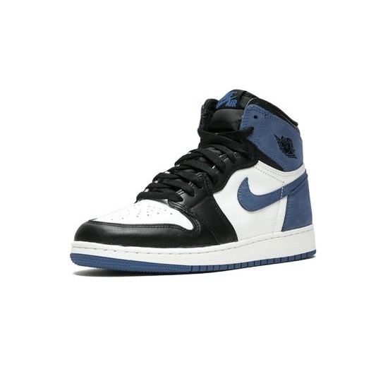 Cheap Air Jordans 1 Retro High OG Blue Moon SUMMIT WHITE/BLUE MOON-BLACK Mens 575441 115