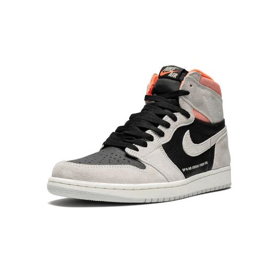 Cheap Air Jordans 1 Retro High OG Neutral Grey Hyper Crimson NEUTRAL GREY/BLACK Mens 555088 018