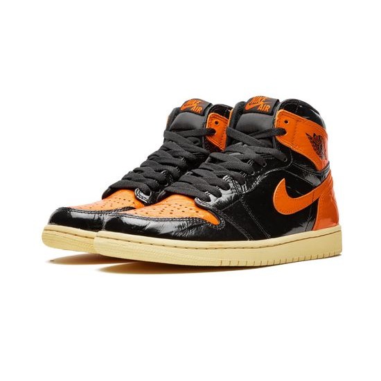 Cheap Air Jordans 1 Retro High OG Shattered Backboard 3.0 BLACK/PALE-VANILLA STARFISH Mens 555088 028