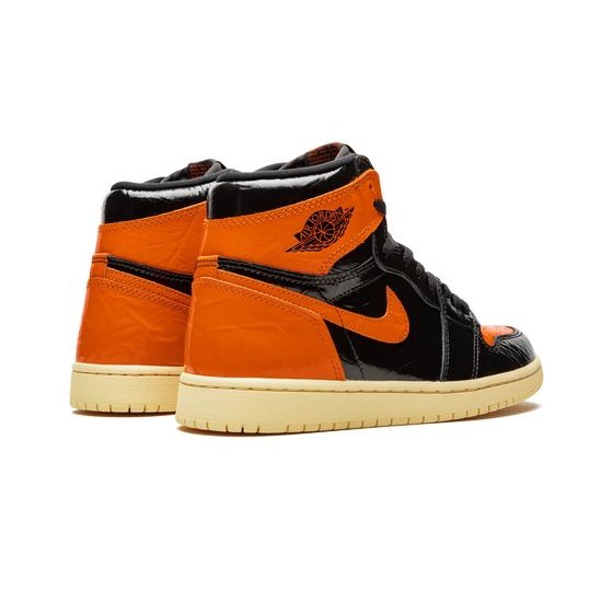 Cheap Air Jordans 1 Retro High OG Shattered Backboard 3.0 BLACK/PALE-VANILLA STARFISH Mens 555088 028