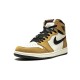 Cheap Air Jordans 1 Retro High Rookie of the Year GOLDEN HARVEST/BLACK-SAIL Mens 555088 700