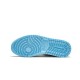 Cheap Air Jordans 1 High OG UNC Patent Leather OBSIDIAN/BLUE CHILL-WHITE Womens CD0461 401