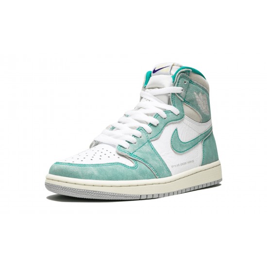 Cheap Air Jordans 1 Turbo TURBO GREEN/SAIL-WHITE Mens 555088 311