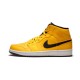 Cheap Air Jordans 1 Mid Taxi Yellow UNIVERSITY GOLD/BLACK-WHITE Mens 554724 700