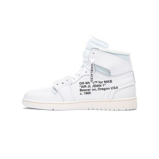 Cheap Air Jordans 1 OG WHITE/WHITE Mens AQ0818 100