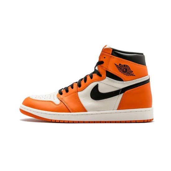 Cheap Air Jordans 1 Retro High OG Reverse Shattered Backboard SAIL/BLACK-STARFISH Mens 555088 113