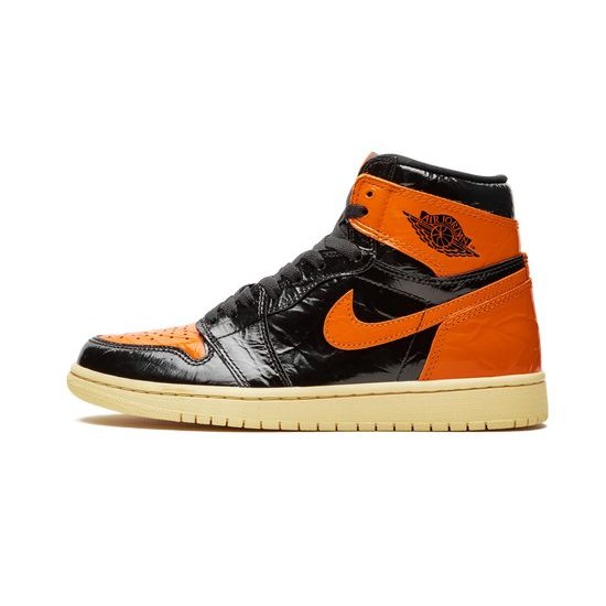 Cheap Air Jordans 1 Retro High OG Shattered Backboard 3.0 BLACK/PALE-VANILLA STARFISH Mens 555088 028