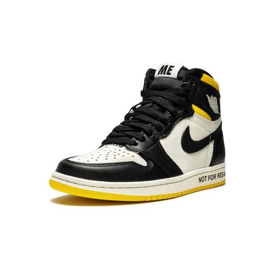 Cheap Air Jordans 1 High Not For Resale SAIL/BLACK-VARSITY MAIZE Mens 861428 107