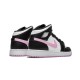 Cheap Air Jordans 1 Mid White Black Light Arctic Pink White/LT Artic Pink-Black Youth 555112 103