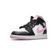 Cheap Air Jordans 1 Mid White Black Light Arctic Pink White/LT Artic Pink-Black Youth 555112 103