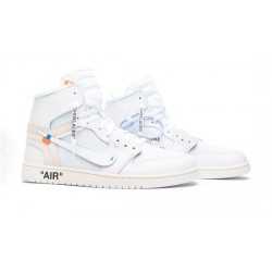 Cheap Air Jordans 1 OG WHITE/WHITE Mens AQ0818 100