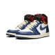 Cheap Air Jordans 1 Retro High OG NRG Union Storm Blue WHITE/STORMBLUE-VARSITY RED Mens BV1300 146