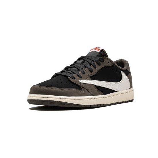 Cheap Air Jordans 1 Low "Mocha" BLACK/SAIL-DARK MOCHA/UNIVERSI Mens CQ4277 001