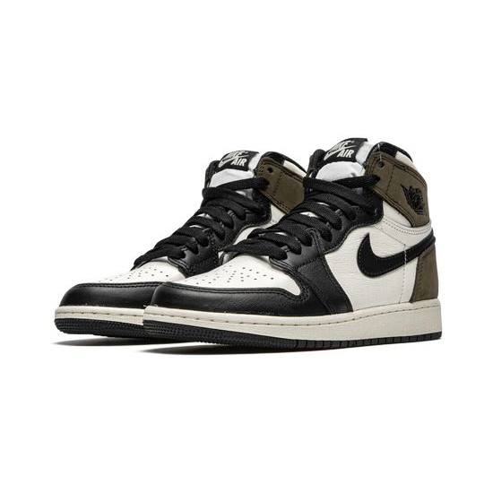 Cheap Air Jordans 1 Retro High OG"Mocha" SAIL/DARK MOCHA-BLACK-BLACK Youth 575441 105