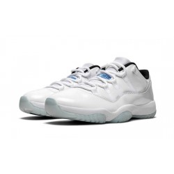 Cheap Air Jordans 11 Low "Legend Blue" WHITE/WHITE-BLACK-LEGEND BLUE Mens AV2187 117
