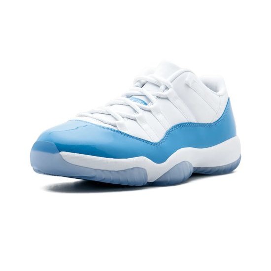 Cheap Air Jordans 11 Low "University Blue" WHITE/UNIVERSITY BLUE Mens 528895 106