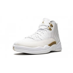 Cheap Air Jordans 12 "OVO White" WHITE/ METALLIC GOLD-WHITE Mens 873864 102