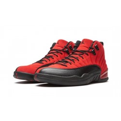 Cheap Air Jordans 12 "Reverse Flu Game" VARSITY RED/BLACK Mens CT8013 602