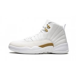 Cheap Air Jordans 12 "OVO White" WHITE/ METALLIC GOLD-WHITE Mens 873864 102