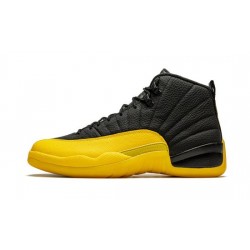 Cheap Air Jordans 12 Retro Black "University Gold" BLACK/BLACK-UNIVERSITY GOLD Mens 130690 070