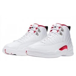 Cheap Air Jordans 12 Twist White Red  