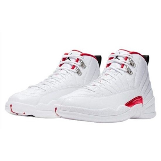 Cheap Air Jordans 12 Twist White Red