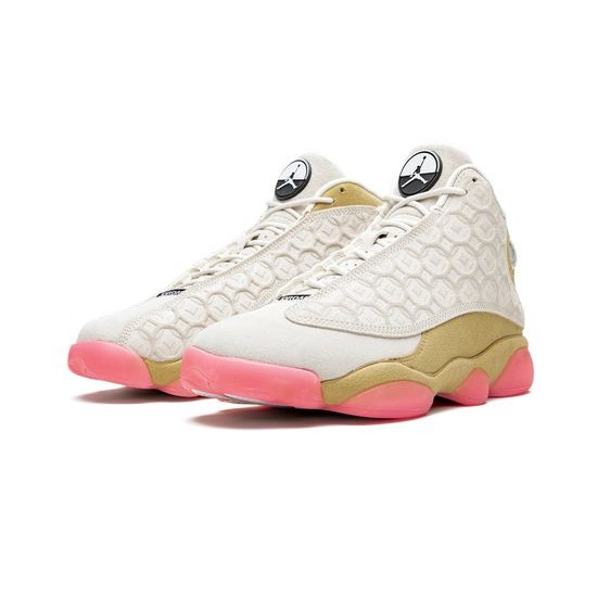 Cheap Air Jordans 13 Chinese New Year IVORY/BLACK-DIGITAL PINK- CLUB Mens CW4409 100