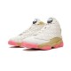 Cheap Air Jordans 13 Chinese New Year IVORY/BLACK-DIGITAL PINK- CLUB Mens CW4409 100