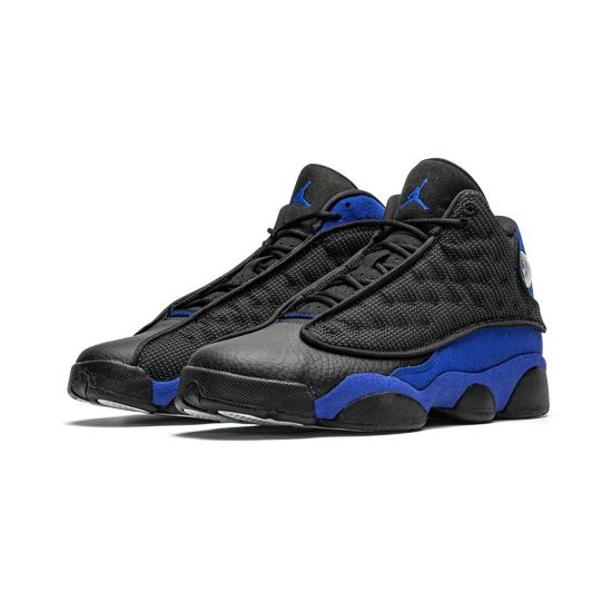 Cheap Air Jordans 13 Hyper Royal BLACK/HYPER ROYAL-BLACK-WHITE Youth 884129 040