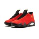 Cheap Air Jordans 14 Ferarri Red CHLLNG RD/BLCK-CBRNT YLLW-ANTH Mens 654459 670