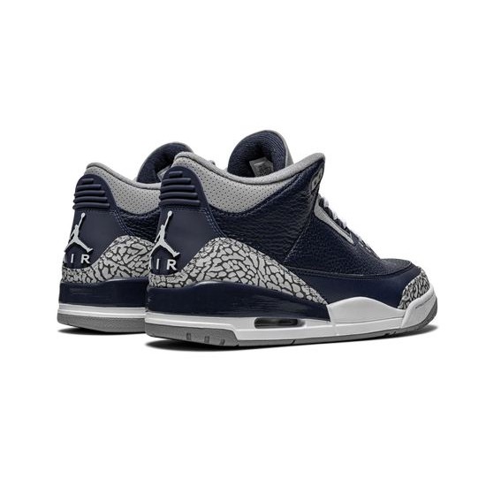 Cheap Air Jordans 3 Midnight Navy MIDNIGHT NAVY/CEMENT GREY-WHIT Mens CT8532 401