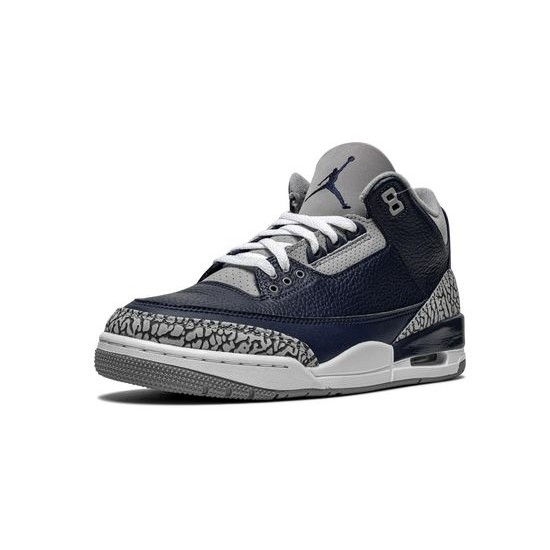 Cheap Air Jordans 3 Midnight Navy MIDNIGHT NAVY/CEMENT GREY-WHIT Mens CT8532 401