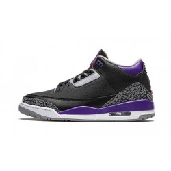 Cheap Air Jordans 3 "Court Purple Black Cement" BLACK/CEMENT GREY-WHITE-COURT Mens CT8532 050