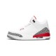 Cheap Air Jordans 3 Retro Hall of Fame WHITE/FIRE RED-CEMENT GREY Mens 136064 116