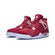 Cheap Air Jordans 4 Retro Oklahoma Sooners TEAM CRIMSON/WHITE Mens AJ4 904282