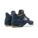 Cheap Air Jordans 4 Retro NRG Levis DENIM/DENIM-SAIL-GAME RED Mens AO2571 401