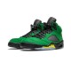 Cheap Air Jordans 5 Oregon APPLE GREEN/BLACK-YELLOW STRIK Mens CK6631 307