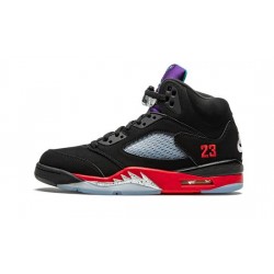 Cheap Air Jordans 5 "Grape Fire Red" BLACK/FIRE RED-GRAPE ICE-NEW E Mens CZ1786 001